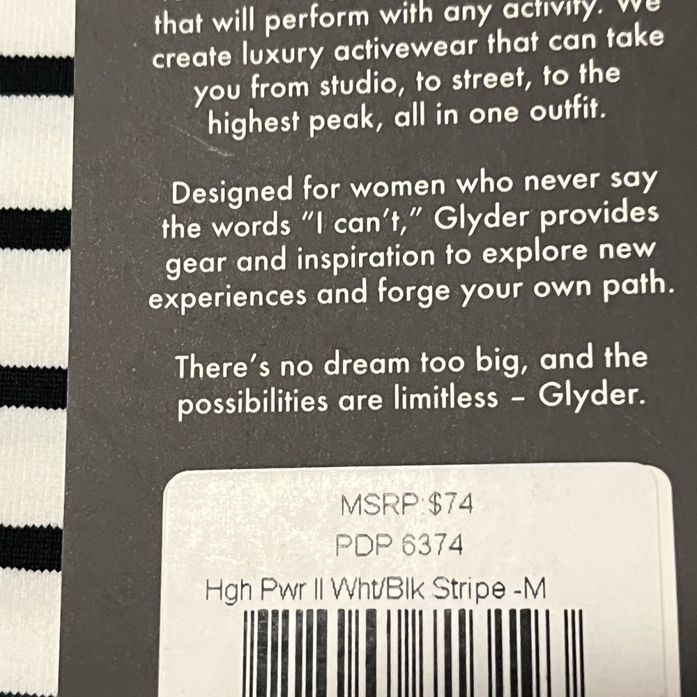 Brand new pair of Glyder!